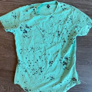 UNIQUE MINT CHIP STYLE FRESH TEE W/ ZIPPER